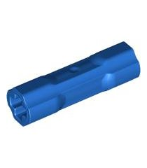 LEGO - Technic, asverbinder 3L - Blue | N - Thumbnail