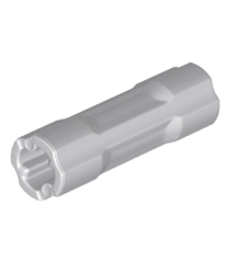 LEGO - Technic, asverbinder 3L - Light Bluish Gray | N - Thumbnail
