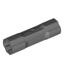 LEGO - Technic, asverbinder 3L - Dark Bluish Gray | N - Thumbnail