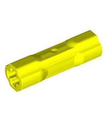 LEGO - Technic, asverbinder 3L - Neon Yellow | N - Thumbnail
