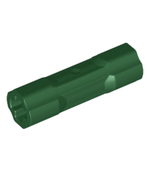 LEGO - Technic, asverbinder 3L - Dark Green | N - Thumbnail