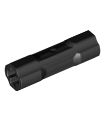 LEGO - Technic, asverbinder 3L - Black | N - Thumbnail