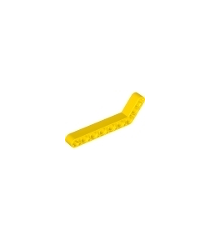 LEGO - Technic, aangepaste gebogen dikke liftarm 1 x 9 (7 - 3) - Yellow | N - Thumbnail