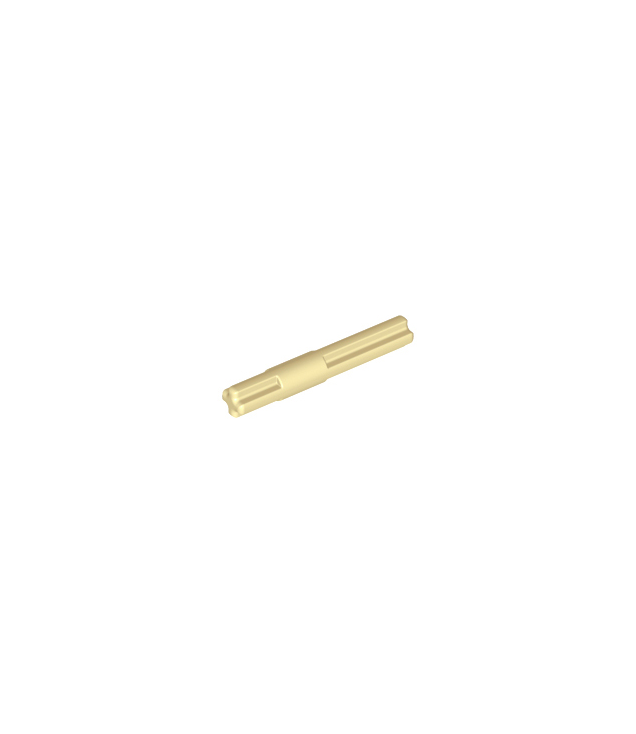 LEGO - Technic, as 4L met middenstop - Tan | N