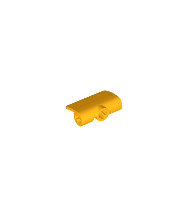 LEGO - Technic, paneel gebogen 2 x 3 x 1 - Bright Light Orange | N