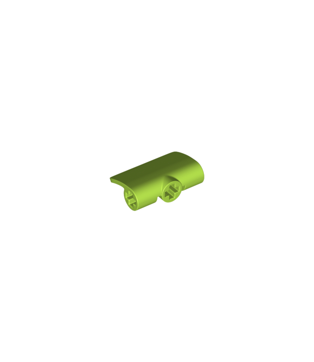 LEGO - Technic, paneel gebogen 2 x 3 x 1 - Lime | N