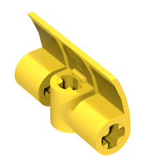 LEGO - Technic, paneel gebogen 2 x 3 x 1 - Yellow | N - Thumbnail