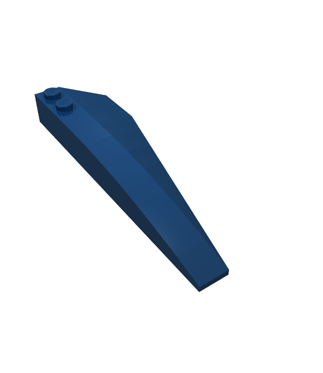 LEGO - Wig 10 x 3 links - Dark Blue | N