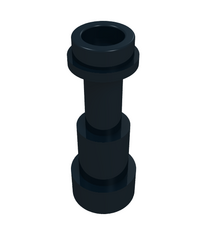 LEGO - Minifiguur-accessoire, telescoop - Black | N - Thumbnail