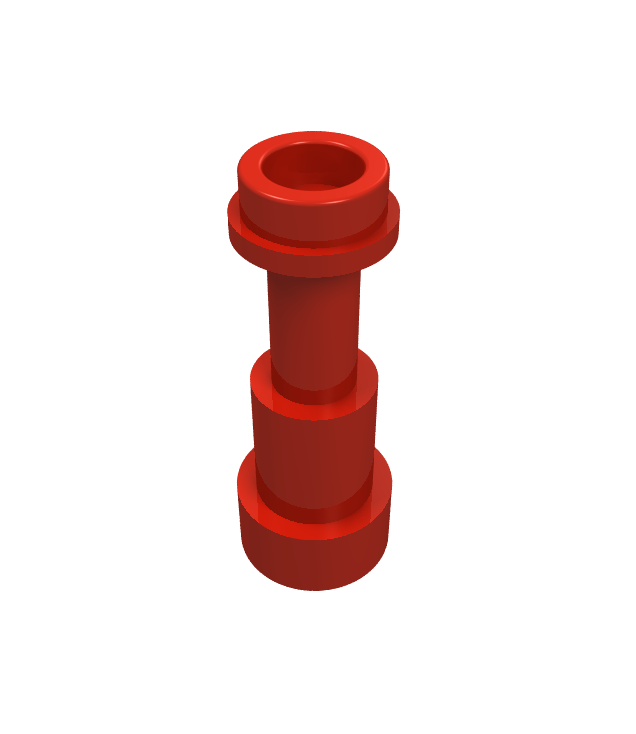 LEGO - Minifiguur-accessoire, telescoop - Red | N
