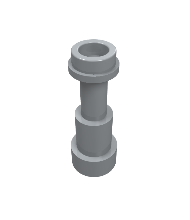LEGO - Minifiguur-accessoire, telescoop - Light Bluish Gray | N