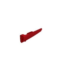 LEGO - Technic, stroomlijnpaneel #6 lang glad, zijde B - Red | N - Thumbnail