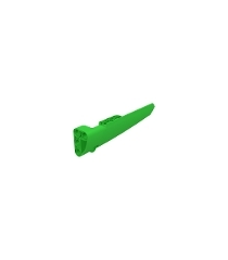 LEGO - Technic, stroomlijnpaneel #6 lang glad, zijde B - Bright Green | N - Thumbnail