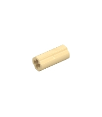 LEGO - Technic, asverbinder 2L (glad met x-gat + oriëntatie) - Tan | N - Thumbnail