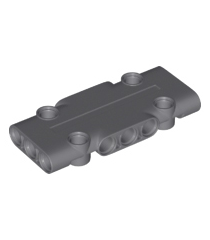 LEGO - Technic, paneelplaat 3 x 7 x 1 - Dark Bluish Gray | N - Thumbnail
