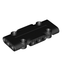 LEGO - Technic, paneelplaat 3 x 7 x 1 - Black | N - Thumbnail