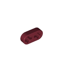 LEGO - Technic, dunne liftarm 1 x 2 met as-gaten - Dark Red | N - Thumbnail