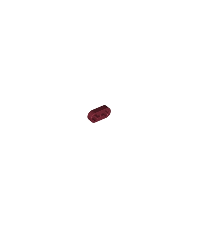 LEGO - Technic, dunne liftarm 1 x 2 met as-gaten - Dark Red | N