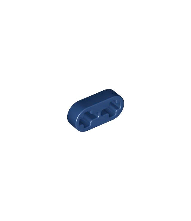 LEGO - Technic, dunne liftarm 1 x 2 met as-gaten - Dark Blue | N