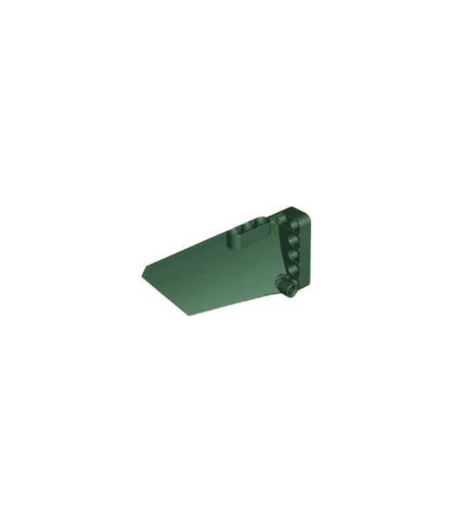 LEGO - Technic, stroomlijnpaneel #18 groot glad, zijde B - Dark Green | N