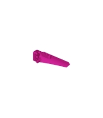 LEGO - Technic, stroomlijnpaneel #5 lang glad, zijde A - Magenta | N - Thumbnail