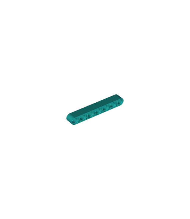 LEGO - Technic, dikke liftarm 1 x 7 - Dark Turquoise | N