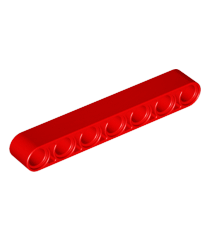 LEGO - Technic, dikke liftarm 1 x 7 - Red | N - Thumbnail