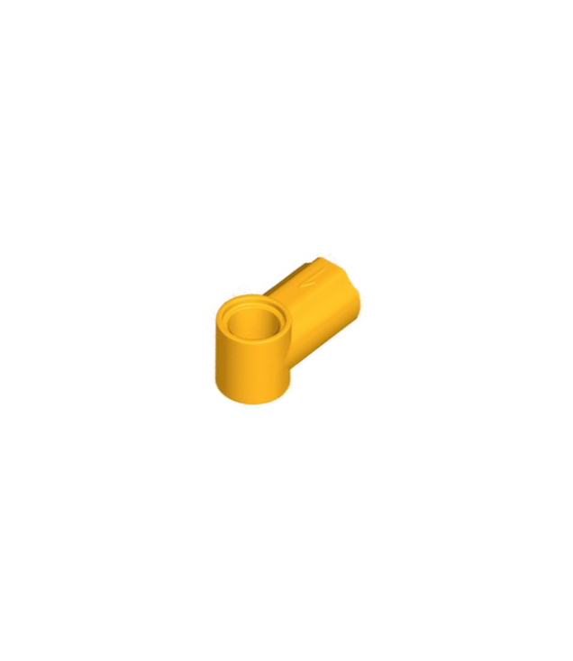 LEGO - Technic, as- en penverbinder hoek #1 - Bright Light Orange | N