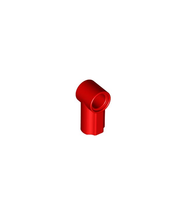 LEGO - Technic, as- en penverbinder hoek #1 - Red | N