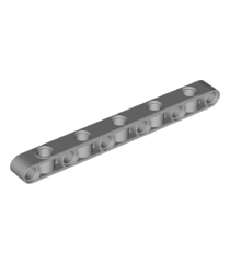 LEGO - Technic, aangepaste dikke liftarm 1 x 11 met loodrechte gaten - Light Bluish Gray | N - Thumbnail