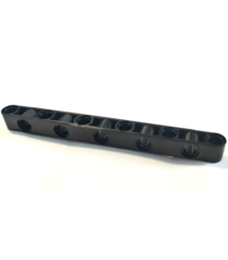 LEGO - Technic, aangepaste dikke liftarm 1 x 11 met loodrechte gaten - Black | N - Thumbnail