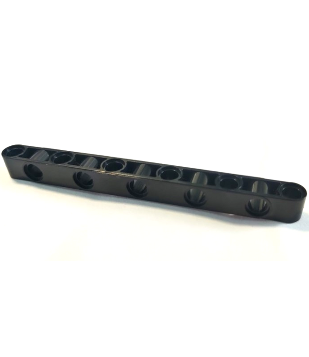 LEGO - Technic, aangepaste dikke liftarm 1 x 11 met loodrechte gaten - Black | N