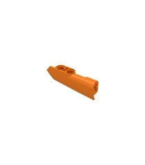 LEGO - Technic, stroomlijnpaneel #22 zeer klein glad, zijde A - Orange | N - Thumbnail
