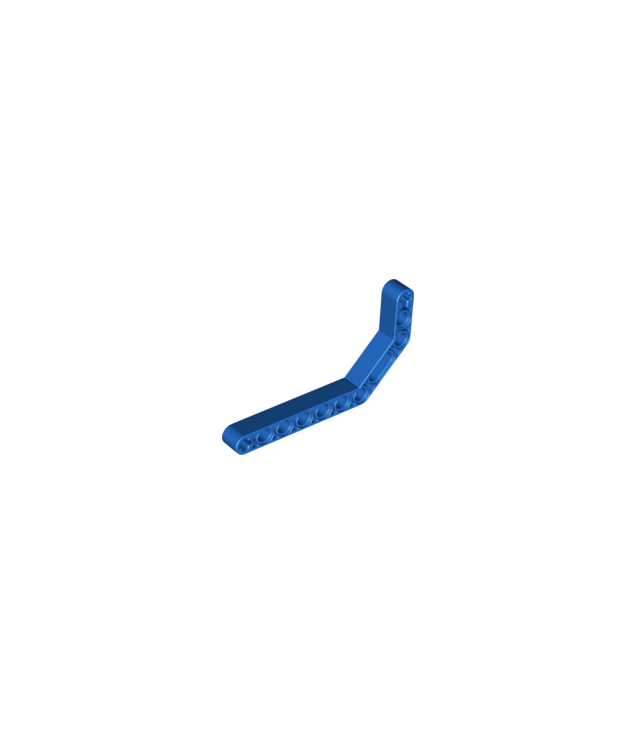 LEGO - Technic, aangepaste gebogen dubbele dikke liftarm 1 x 11,5 - Blue | N