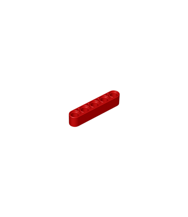 LEGO - Technic, dikke liftarm 1 x 5 - Red | N