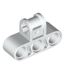 LEGO - Technic, as- en penverbinder drievoudig loodrecht - White | N - Thumbnail