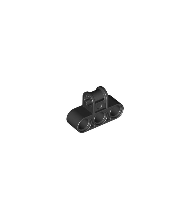 LEGO - Technic, as- en penverbinder drievoudig loodrecht - Black | N
