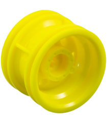 LEGO - Wiel Ø30,4mm x 20mm zonder pen-gaten, met verstevigde velg - Neon Yellow | N - Thumbnail