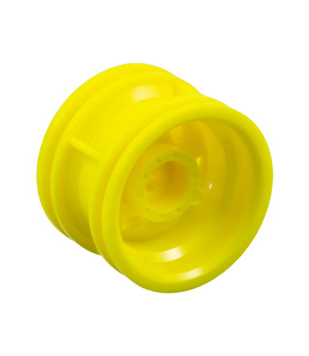 LEGO - Wiel Ø30,4mm x 20mm zonder pen-gaten, met verstevigde velg - Neon Yellow | N