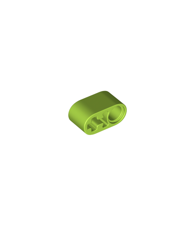 LEGO - Technic, dikke liftarm 1 x 2 met as-gat - Lime | N