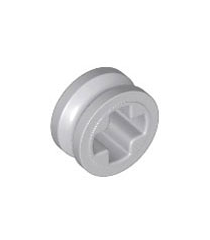 LEGO - Technic, halve gladde bus - Light Bluish Gray | N - Thumbnail