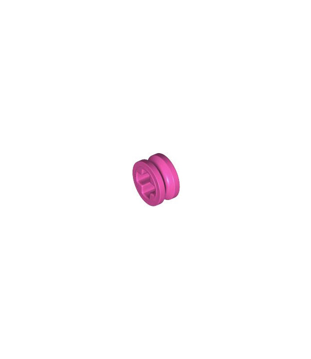 LEGO - Technic, halve gladde bus - Dark Pink | N