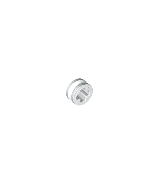 LEGO - Technic, halve gladde bus - White | N