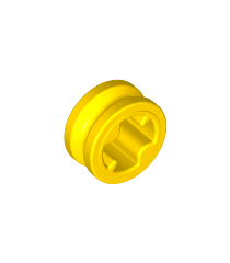 LEGO - Technic, halve gladde bus - Yellow | N - Thumbnail