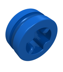 LEGO - Technic, halve gladde bus - Blue | N - Thumbnail
