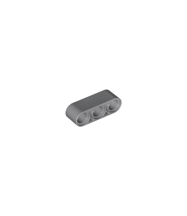 LEGO - Technic, dikke liftarm 1 x 3 - Dark Bluish Gray | N