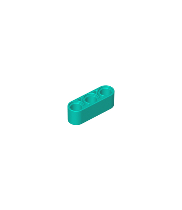 LEGO - Technic, dikke liftarm 1 x 3 - Dark Turquoise | N