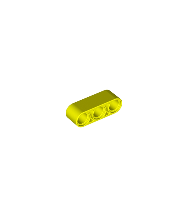 LEGO - Technic, dikke liftarm 1 x 3 - Neon Yellow | N