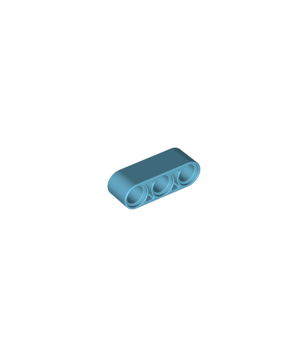 LEGO - Technic, dikke liftarm 1 x 3 - Medium Azure | N