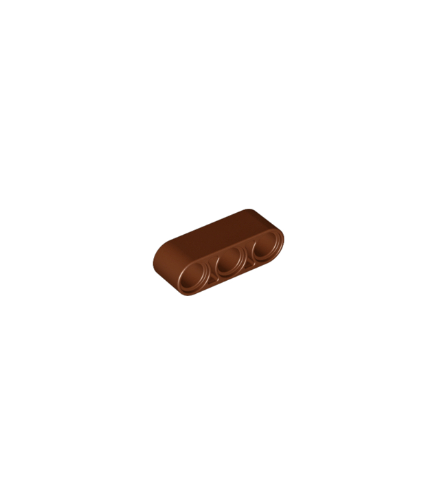 LEGO - Technic, dikke liftarm 1 x 3 - Reddish Brown | N
